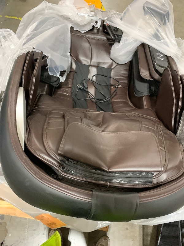 Photo 1 of KTENTITO 4D Music Rhythm Massage Chair Full Body, 2026 Unique Sonic Resonance Zero Gravity SL-Track Shiatsu Recliner with Knee Heating Blanket AI Voice Bluetooth Foot Roller Body Scan Airbags G9 Black