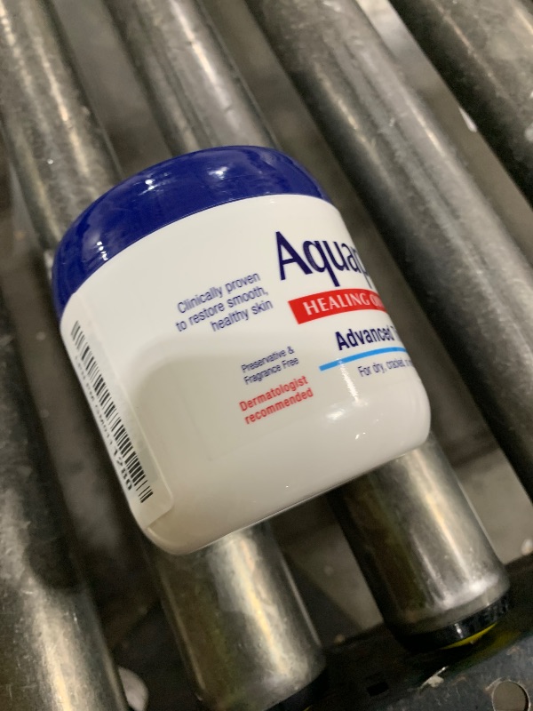 Photo 1 of Aquaphor Healing Ointment, Advanced Therapy Skin Protectant, Multi-Purpose Healing Ointment and Body Moisturizer, For Dry, Cracked Skin, Minor Cuts and Burns, 14 Oz Jar