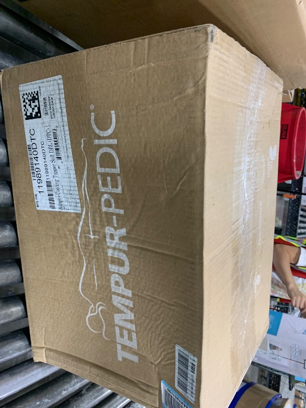 Photo 1 of Tempur-Pedic TEMPUR-Adapt + Cooling 3-Inch Full Mattress Topper Medium Luxury Premium Foam, Washable Cover, Medium Cooling Topper,white