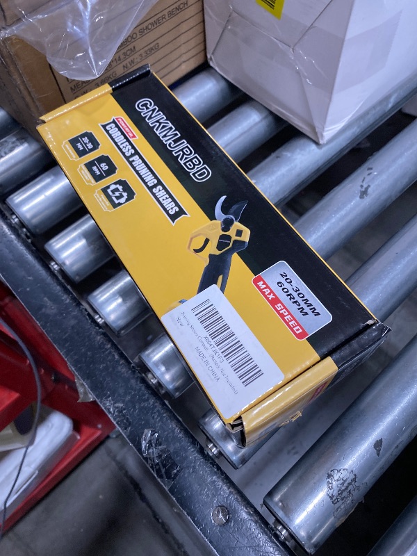 Photo 1 of Pruning Shears Compatible with DeWalt 20V Battery(Battery Not Included), Brushless Cordless Pruning Shears with LCD Display and SK5 Blades, 0.8-1.2 Inches Cutting Diameter, for Branch Trimming