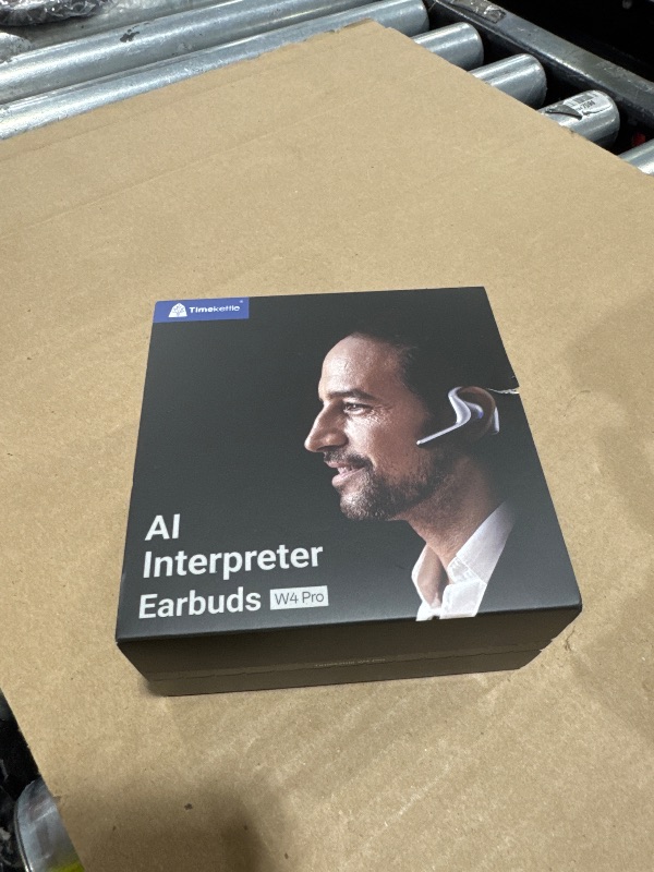 Photo 1 of Timekettle W4 Pro AI Interpreter Earbuds, Real-Time Bidirectional Voice Translation,50+ Languages, Video and Call Bluetooth Translator,for Business, Compatible with iOS/Android Gray
