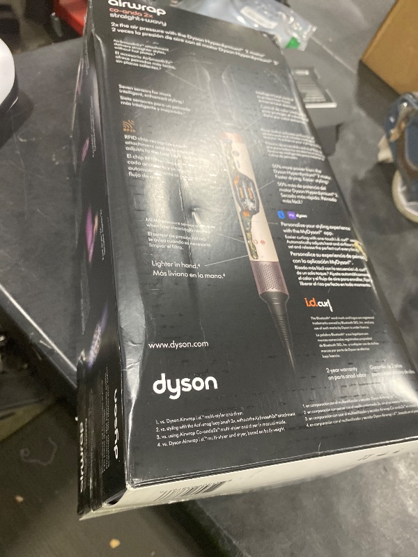 View 4 of Dyson Airwrap Co-anda2x Multi-Styler and Dryer Straight+Wavy in Ceramic Pink