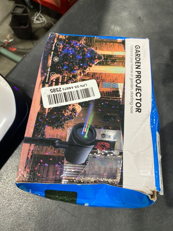 Photo 1 of Enjoyedled Christmas Laser Lights Outdoor, RGB (Red, Green, Blue) Light Projector with RF Remote and Timer for Parties & Wedding, Brighter Projection Lights for Christmas, Holidays and Garden Decor