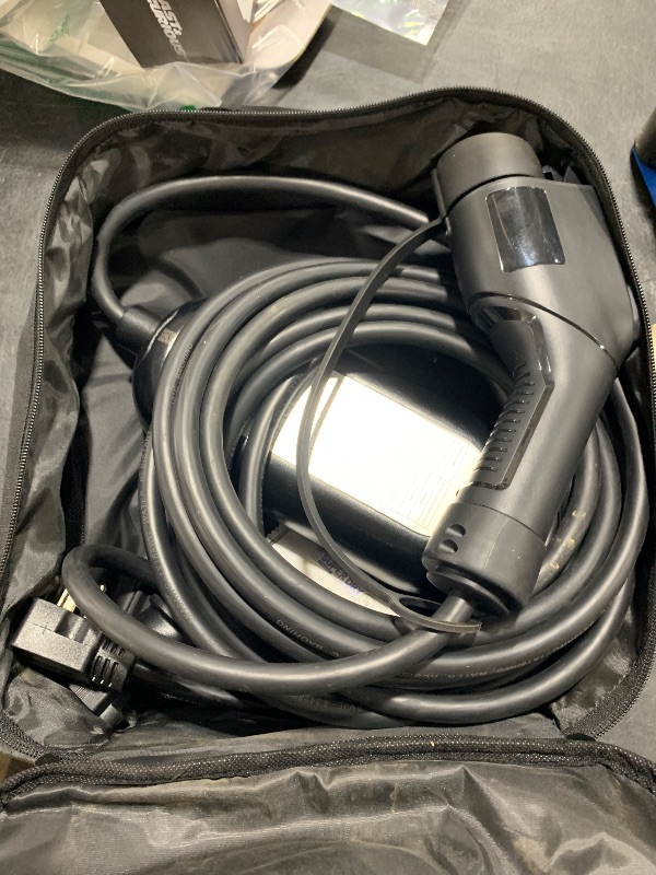 View 2 of 2026 New Grasside Level 1&2 EV Charger, 8-16Amp Adjustable Current & Timer, 25FT EV Charging Cord, Portable electric car charger, NEMA 5-15 & 6-20P, J1772 Charging Cable/Station for All J1772 EV/PHEVs