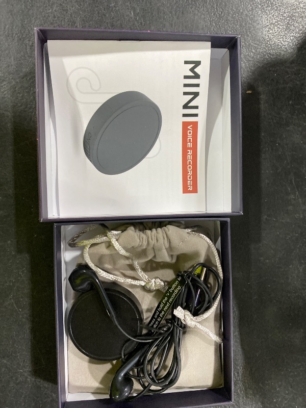 Photo 1 of disoidoe Magnetic Voice Recorder 136GB DSP5.0 Intelligent Noise Reduction - 19800H Storage Recording Device Compact Design HD Audio Recorder Voice Activated Recorder for Meeting/Lecture