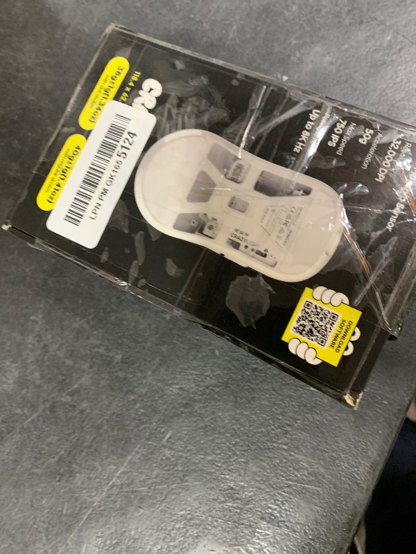 View 2 of Pulsar Gaming Gears X2N Crazylight Wireless Gaming Mouse, Ultra Lightweight 1.34 oz (38g), Optical Switch, 32000 DPI, 750 IPS, XS-1 Sensor, 8k Compatible (Mini, Uyuni White)