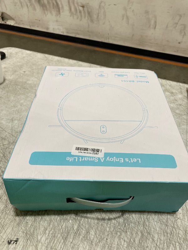 Photo 1 of WSUANE Robot Vacuum, Robot Vacuum and Mop, Smart Robotic Cleaner with APP/Remote/Voice Control, Scheduled Cleaning, Slim Body & Self-Charging, Ideal for Pet Hair, Carpet and Hard Floors