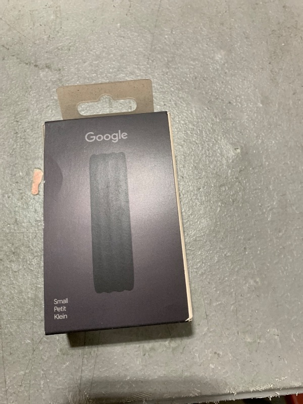 Photo 1 of Google Fitbit Air Active Band - Workout-Friendly Silicone Band - Only Compatible with Fitbit Air - Obsidian, Small