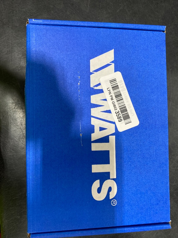 Photo 1 of Watts A2C-SC Series Intelliflow 1/2" Washing Machine Smart Water Shutoff Valve with Leak Sensor, Inlet Adapters, Without Wall Box, Automated Flood Detection with Real-Time Text and E-Mail Alerts