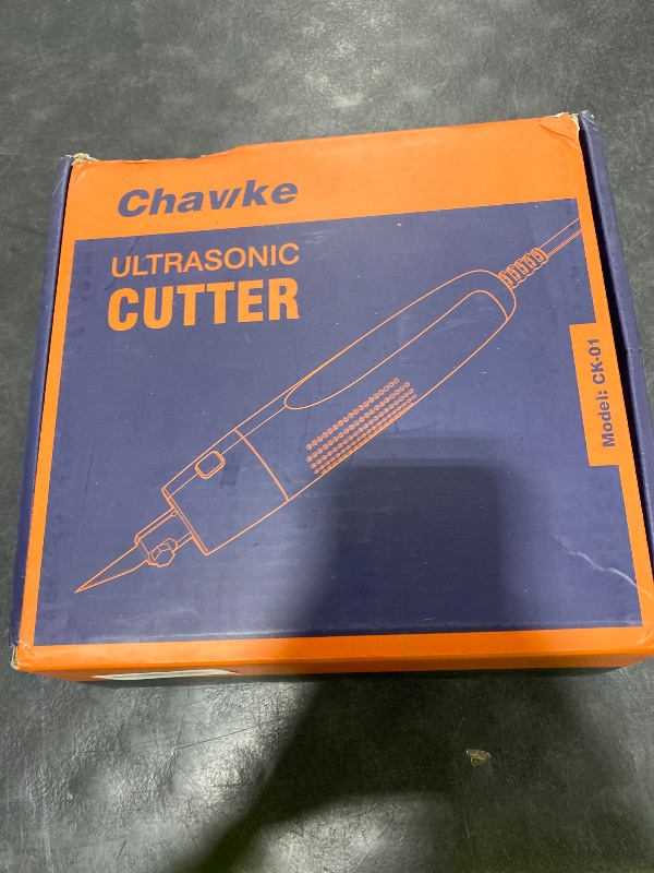 Photo 1 of Chawke Profession 65W Ultrasonic Cutter Knife 40kHz Vibration Cutting 3D Print Resin, Dental Model Plastic, Car Modification Carbon fiber Acrylic Trimming Deburr DIY Power-driven Tools (Pro Version)