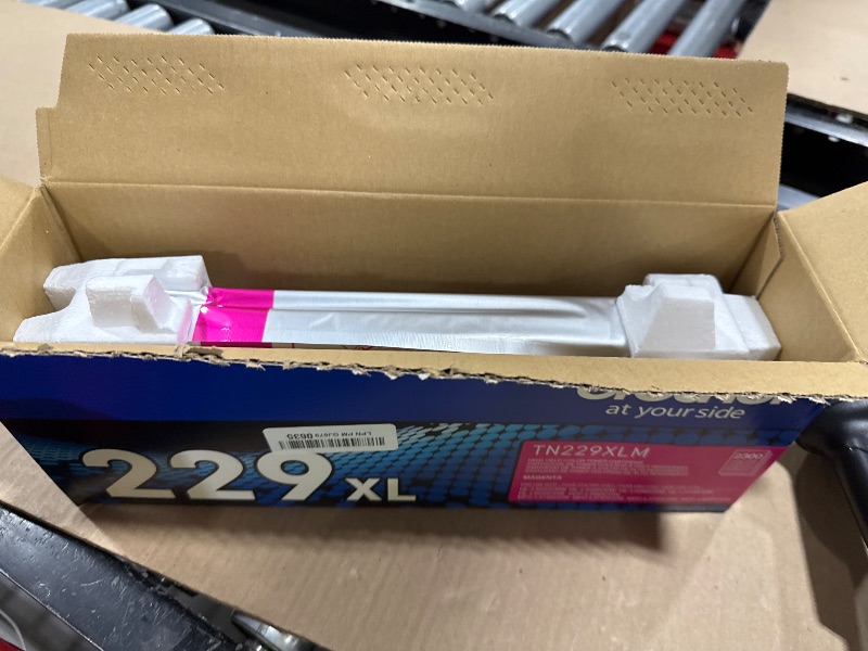 Photo 1 of Brother Genuine TN229XLM Magenta High Yield Printer Toner Cartridge - Print up to 2,300 Pages(1)