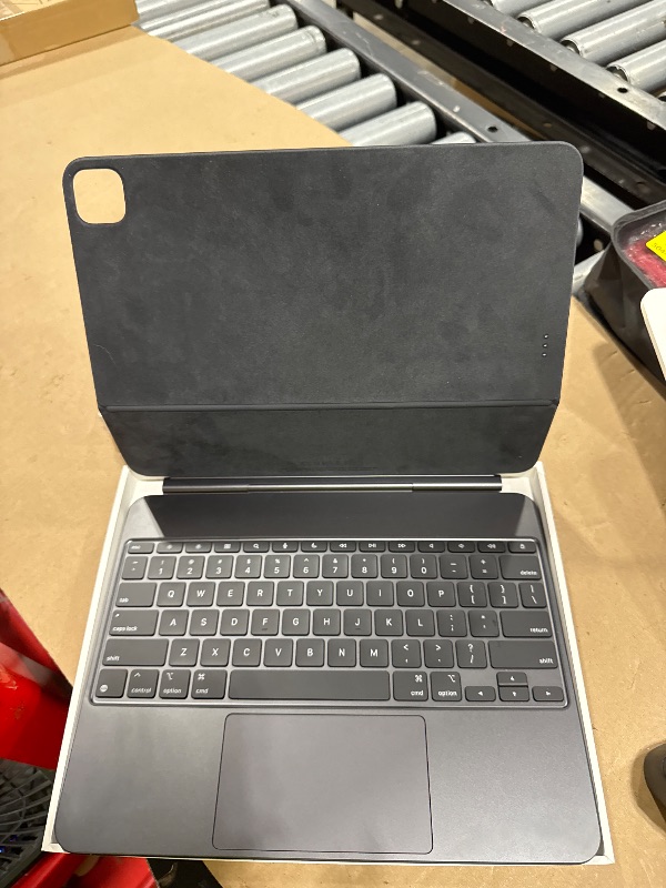 Photo 1 of Apple iPad Magic Keyboard Case for iPad Pro 13-inch (M4 and M5), Great Typing Experience, Built-in Trackpad, Function Row, US English - Black