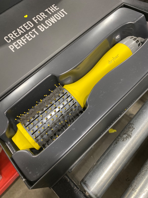 Photo 1 of Drybar The Single Shot Round Blow-Dryer Brush, Smooth, Shiny Hair with Volume and Less Frizz, Salon Styling Brush for Faster Blowouts