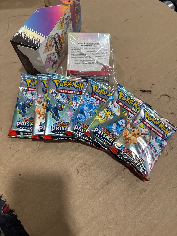 Photo 1 of Pokemon TCG: Scarlet & Violet - Prismatic Evolutions Booster Bundle, 1 Set