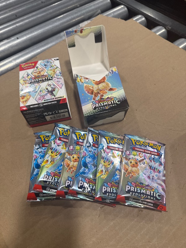 Photo 1 of Pokemon TCG: Scarlet & Violet - Prismatic Evolutions Booster Bundle, 1 Set