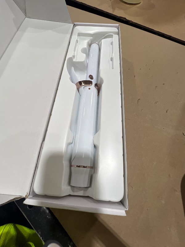 Photo 1 of T3 SinglePass Curl X Extra-Long Barrel Curling Iron with 9 Heat Settings and Ceramic Barrel for Fast Styling and Lasting Results on All Hair Types
