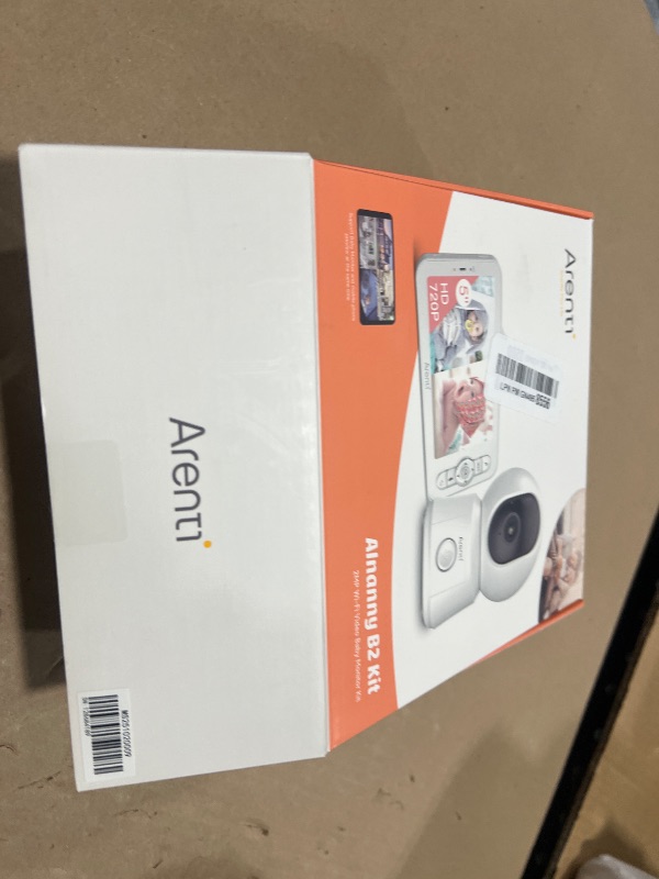 Photo 1 of ARENTI WiFi Baby Camera Monitor B2 Kit 2026 Upgraded, 5-inch Wireless Display, Smartphone App, Encrypted Connection, Lullaby, Super Night Vision, Auto Tracking, Temp Sensor, Support Local Storage