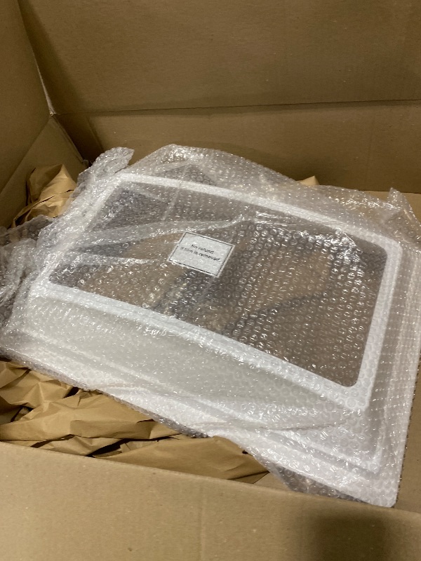 Photo 1 of RVGUARD RV Skylight Bundle, 14"x22" Inner Dome with Skylight Replacement, 18"x26" White Outer Skylight Fits 14"x22" Opening, for Camper Trailer Fifth Wheel Truck, UV Resistant, Impact Resistant