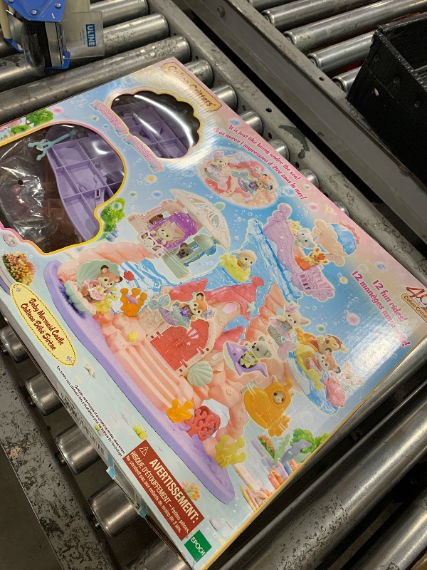 Photo 1 of Calico Critters - Baby Mermaid Castle - Calico Land Amusement Series – Kids Pretend Play Toy, Miniature Fantasy Castle Set with Accessories, Ages 3+