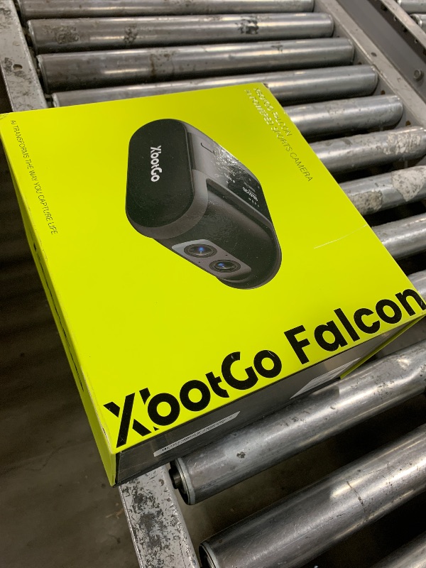Photo 1 of XbotGo Falcon All-in-One AI Action Camera, 4K Auto Tracking Sport Camera for Soccer, Basketball & Football, Dual-Lens Team Sports Recorder with Live Streaming, No Subscription Required (Shadow Grey)