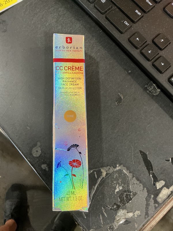 Photo 1 of Erborian Color Correcting CC Cream with Centella Asiatica, Tan (Dore) - Light Multi-Purpose Facial Concealer with Illuminating Finish Soothes & Hydrates - SPF Korean Skincare Skin Perfector - 1.5 Oz