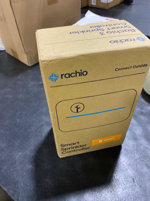 Photo 1 of Rachio WiFi Smart Sprinkler Controller (8-Zone Irrigation Remote Control) – App-Based Scheduling, Local Weather Intelligence, Rain Skips, Easy DIY Install
