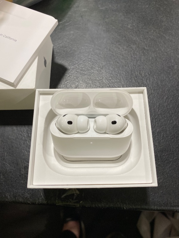 Photo 1 of Apple AirPods Pro 3 Wireless Earbuds, Active Noise Cancellation, Live Translation, Heart Rate Sensing, Hearing Aid Feature, Bluetooth Headphones, Spatial Audio, High-Fidelity Sound, USB-C Charging