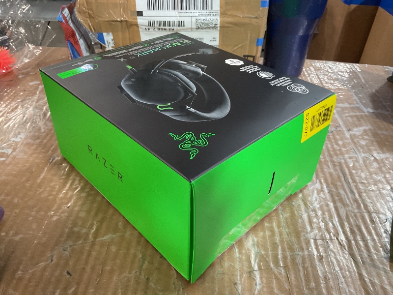 Photo 1 of ***LIKE NEW/OPEN BOX***Razer BlackShark V2 X Gaming Headset: 7.1 Surround Sound - 50mm Drivers - Memory Foam Cushion - For PC, PS4, PS5, Switch - 3.5mm Audio Jack - Black