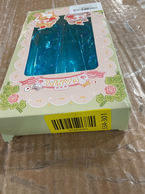 Photo 1 of [Improved Easy Dockable Version] Clear Blue Case for Nintendo Switch 2, FANPL Protective Cover for Switch 2 and JoyCon Controller - Strong and Durable, Not Easy to Fall Off