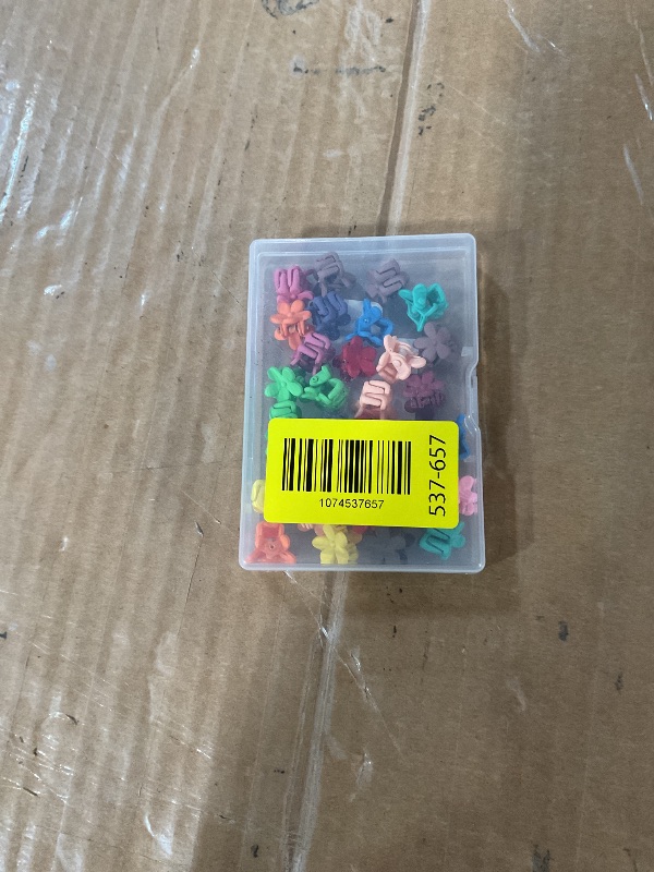 Photo 1 of ** does not come with all 50 **
Mini Flower Hair Clip Flower Clips,Colorful Mini Hair Claw,for Women, Girls,Baby, Toddler Bangs Strong Grip Small Tiny Rainbow Hair Clips (50, Matte Colors)
