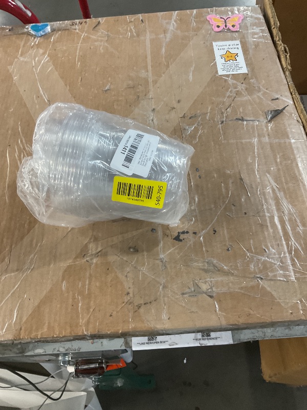 View 2 of ***MISSING PARTS***
WandaQueen 30 Packs Clear Nursery Pots for Plants, 3.5/4/5 Inch High Transparency Plastic Seedling Plant Pot with Drainage Holes, Includes 20 Labels