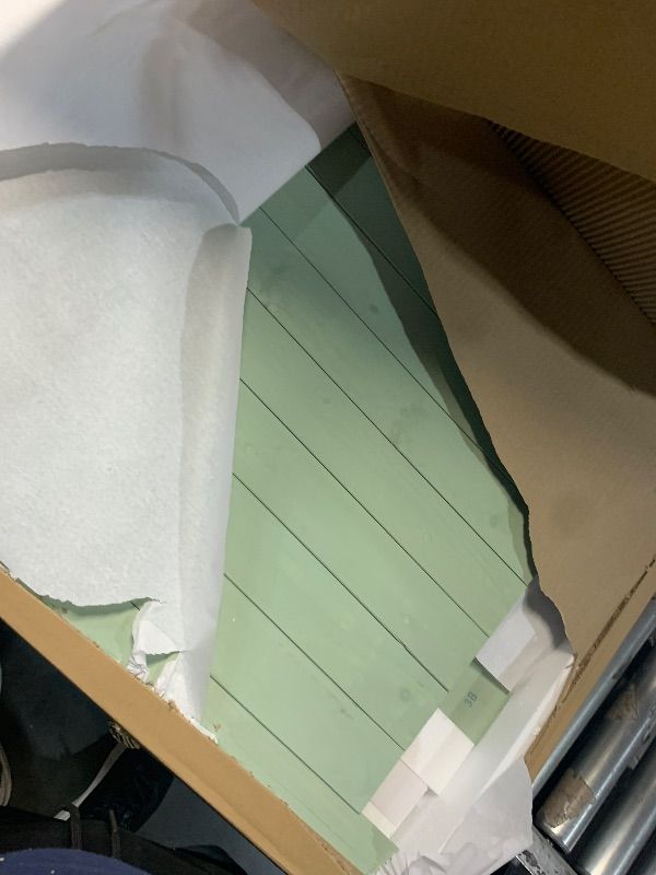 Photo 1 of ***FACTORY SEALED***Garvee Small Natural Waterproof Wood Garden Tool Storage Shed With Three Shelves Roof Storage Lockable