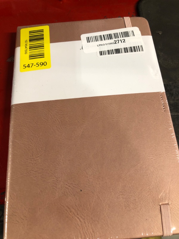 Photo 1 of ***FACTORY SEALED***   RETTACY Blank Journal Notebook, 192 Pages, A5 Medium Size (5.7'' x 8.3''), Leather Hardcover, 100 GSM Thick Paper, for Sketching, Drawing, Painting (Rose Gold)