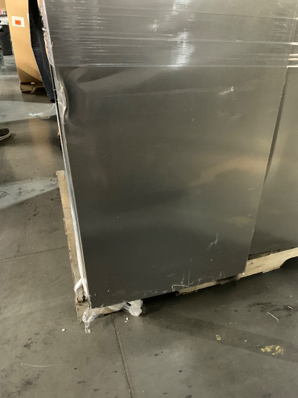 Photo 1 of ***DAMAGED - SEE NOTES/PICTURES***
7 cu. ft. Convertible Upright Freezer/Refrigerator in Stainless Steel Garage Ready