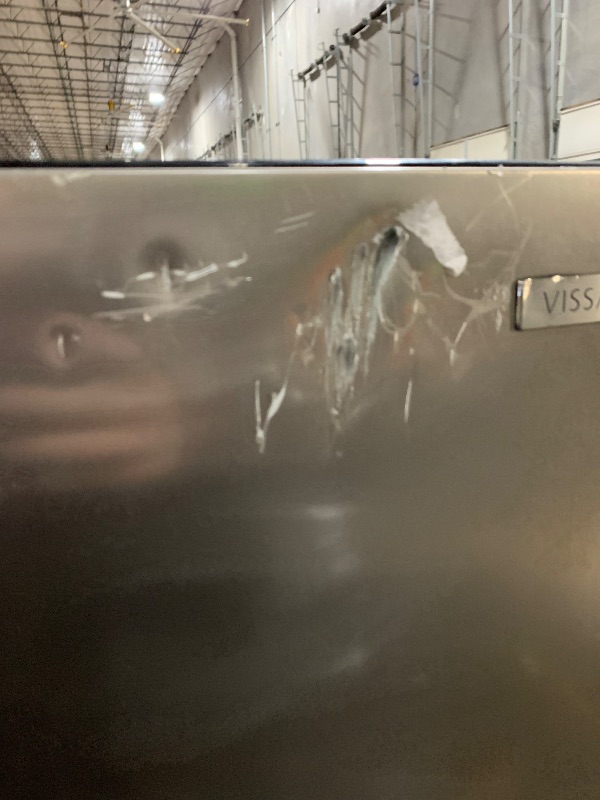 Photo 1 of ***DAMAGED - SEE NOTES/PICTURES***
7 cu. ft. Convertible Upright Freezer/Refrigerator in Stainless Steel Garage Ready