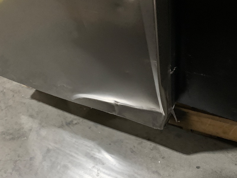 Photo 1 of ***DAMAGED - SEE NOTES/PICTURES***
7 cu. ft. Convertible Upright Freezer/Refrigerator in Stainless Steel Garage Ready
