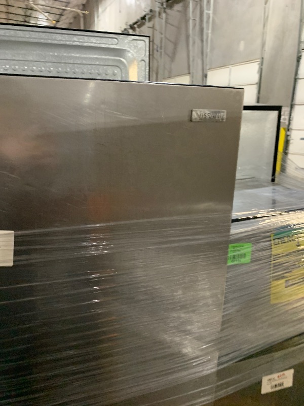 Photo 1 of ***DAMAGED - SEE NOTES/PICTURES***
7 cu. ft. Convertible Upright Freezer/Refrigerator in Stainless Steel Garage Ready
