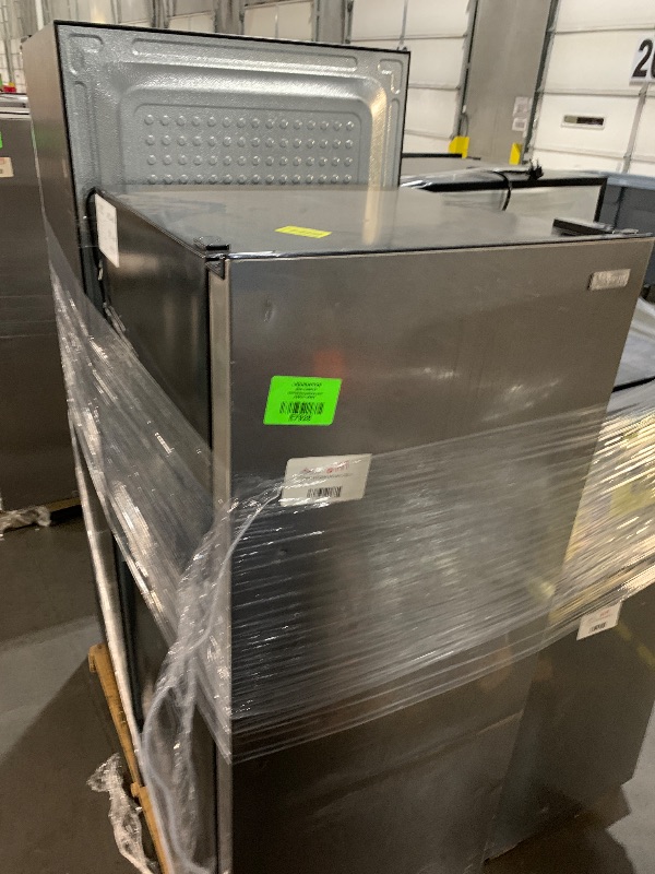 Photo 1 of ***DAMAGED - SEE NOTES/PICTURES***
7 cu. ft. Convertible Upright Freezer/Refrigerator in Stainless Steel Garage Ready
