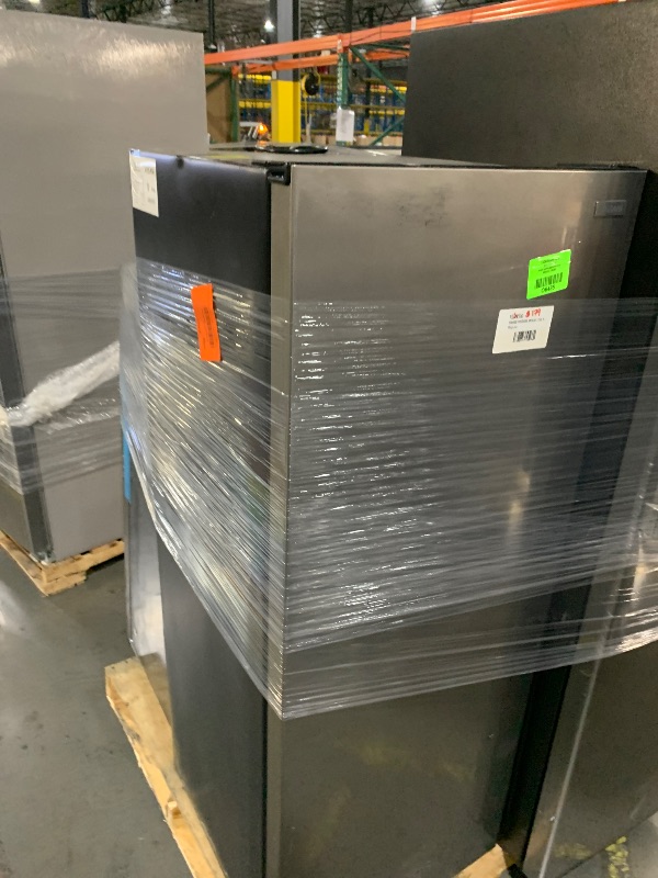 Photo 1 of ***DAMAGED - SEE NOTES/PICTURES***
7 cu. ft. Convertible Upright Freezer/Refrigerator in Stainless Steel Garage Ready
