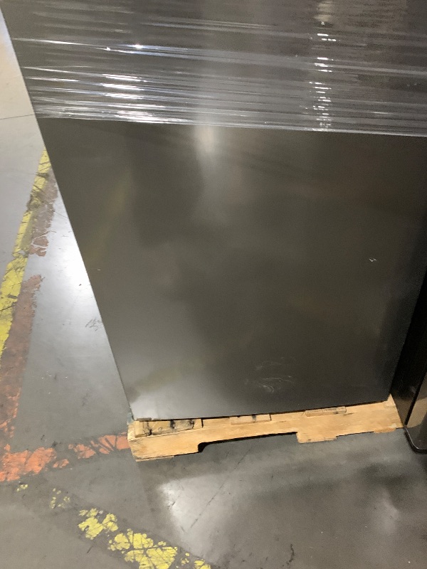 Photo 1 of ***DAMAGED - SEE NOTES/PICTURES***
7 cu. ft. Convertible Upright Freezer/Refrigerator in Stainless Steel Garage Ready
