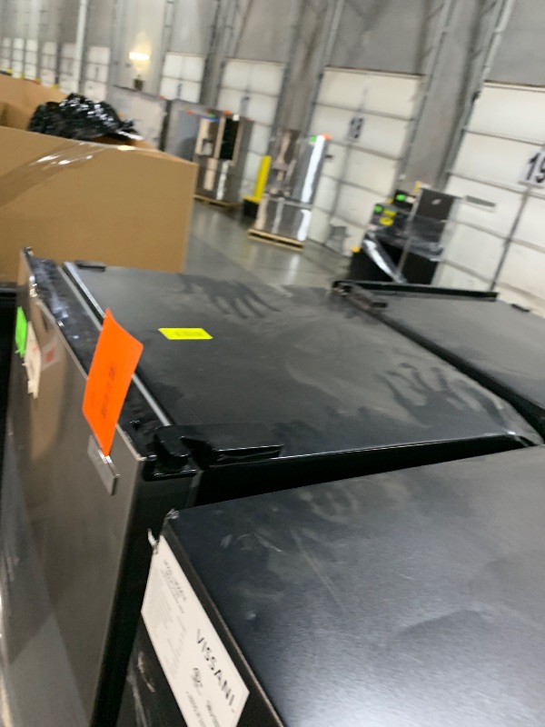 Photo 1 of ***DAMAGED - SEE NOTES/PICTURES***
7 cu. ft. Convertible Upright Freezer/Refrigerator in Stainless Steel Garage Ready
