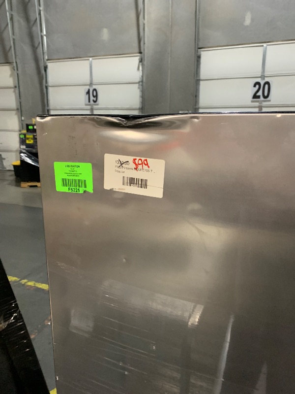 Photo 1 of ***DAMAGED - SEE NOTES/PICTURES***
7 cu. ft. Convertible Upright Freezer/Refrigerator in Stainless Steel Garage Ready
