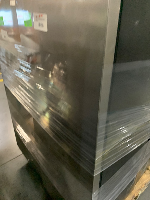 Photo 1 of ***DAMAGED - SEE NOTES/PICTURES***
7 cu. ft. Convertible Upright Freezer/Refrigerator in Stainless Steel Garage Ready
