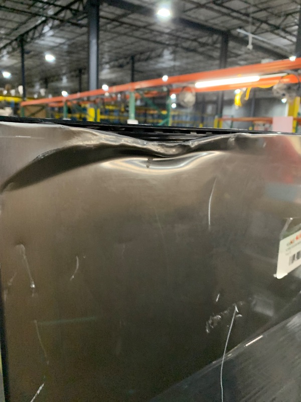Photo 1 of ***DAMAGED - SEE NOTES/PICTURES***
7 cu. ft. Convertible Upright Freezer/Refrigerator in Stainless Steel Garage Ready

