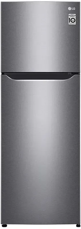 Photo 1 of ***DAMAGED - SEE NOTES/PICTURES***
LG 8.3 Cu. Ft. Platinum Silver Counter Depth Compact Top Freezer Refrigerator
