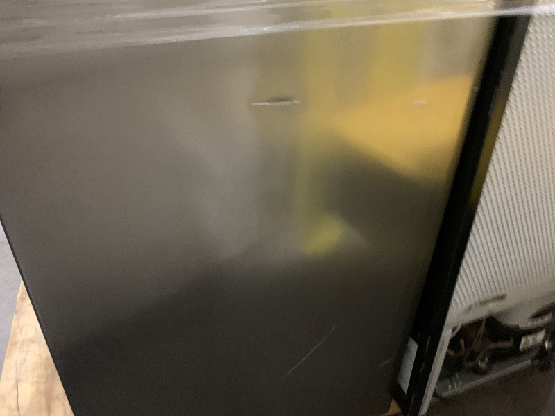 Photo 1 of ***DAMAGED - SEE NOTES/PICTURES***
LG 8.3 Cu. Ft. Platinum Silver Counter Depth Compact Top Freezer Refrigerator
