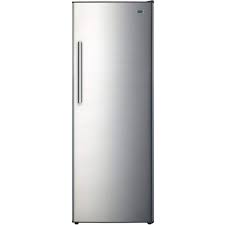 Photo 1 of ***DAMAGED - SEE NOTES/PICTURES***
24 in. 11 cu. ft. Convertible Auto Defrost Garage Ready Upright Freezer/Refrigerator in Stainless Steel, Energy Star
