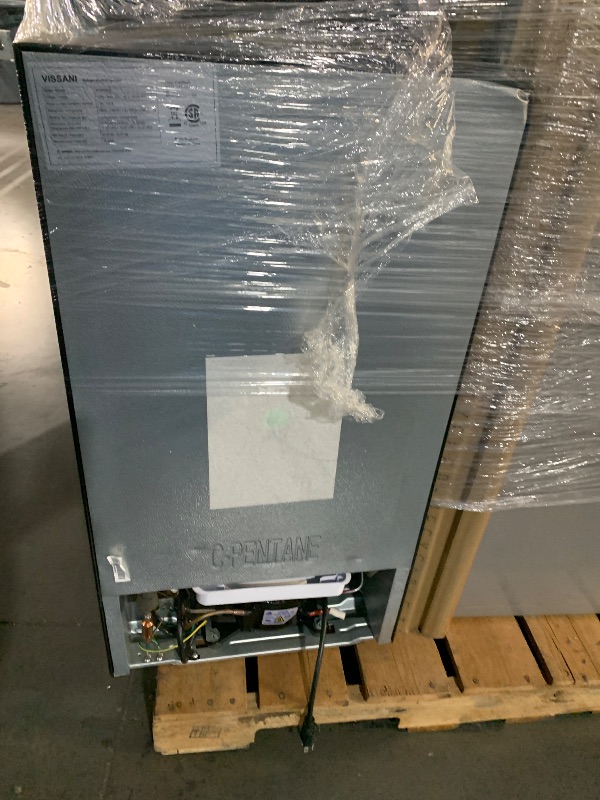 Photo 1 of ***DAMAGED - SEE NOTES/PICTURES***
3.3 cu. ft. Mini Refrigerator with 7-Door Racks and Energy Efficiency in Black
