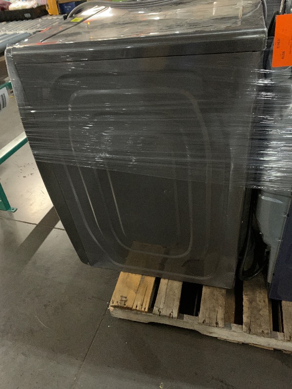 Photo 1 of ***DAMAGED - SEE NOTES/PICTURES***
7.5 cu. ft. Vented Smart Stackable Electric Dryer in Platinum with Steam Sanitize+
