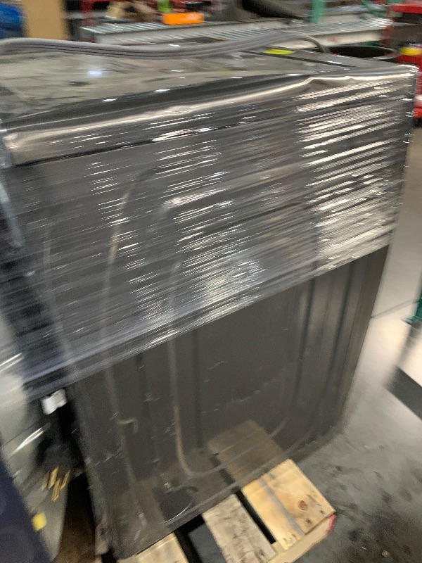 Photo 1 of ***DAMAGED - SEE NOTES/PICTURES***
7.5 cu. ft. Vented Smart Stackable Electric Dryer in Platinum with Steam Sanitize+
